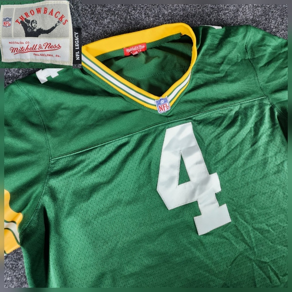 Green Bay Packers Brett Favre‎ #4 Mitchell & Ness 1996 Women's Legacy Jersey 2XL